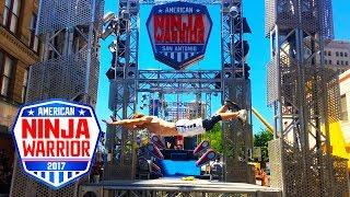 AMERICAN NINJA WARRIOR 2017 | I Took On the REAL NINJA WARRIOR COURSE in San Antonio!!