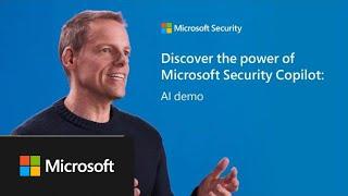 Watch Microsoft Copilot for Security in action