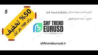 اموزش استراتژی فارکس-قسمت پنجم اموزش استراتژیSHF Trend EURUSD#فارکس#eurusd #استراتژی#indicator