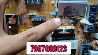 LED TV POWER SUPPLY MODIFICATION WITH STR, LED TV NO POWER SOLUTION, led lcd tv power supply repair