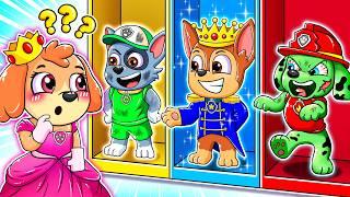 PAW Patrol Ultimate Rescue Mission: Will Prince Chase Find The Cinderella? - Funny Story | Rainbow 3