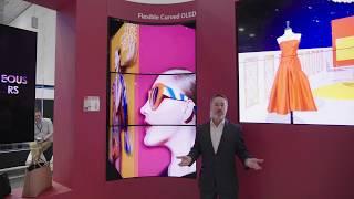 LG Commercial Display Curved OLED