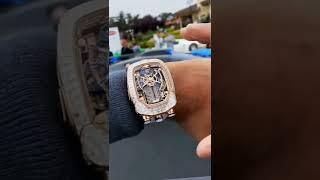 jacob Buggati engine chiron watch tranding short