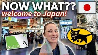 I just landed in Japan... now what? Airport Arrival Guide | What to Expect + Travel Tips!