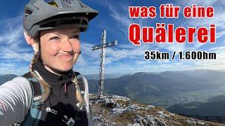 MTB-Tour zum Stanser Joch (2.102hm) im Karwendel