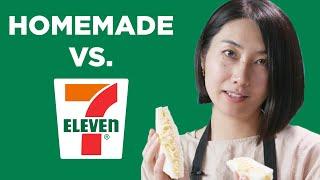 Homemade Vs. 7-Eleven: Japanese Egg Salad Sandwich • Tasty