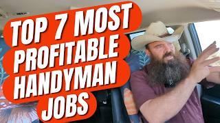 Top 7 Profitable Handyman Jobs