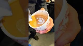 Tulip Latte Art Techniques #shorts #youtubeshorts #baristaasifali #coffee #coffeart #tulip