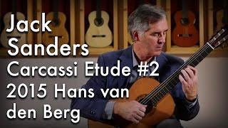 Jack Sanders - Practicing Carcassi Etude #2 (2015 Hans van den Berg)