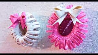 Christmas Ornaments with Foam Sheet || Christmas Decoration||Mini Wreath