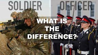 British Army Officer vs Soldier | Which one should you join as ?