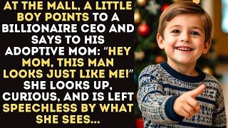 An Adopted Little Boy Points to a Billionaire CEO and Says: "Hey Mom, This Man Looks Just Like Me!"