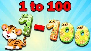 Number Song 1 to 100 | Learn To Count | Big Number Song |