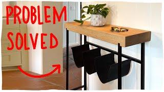 Minimalist Side Table with clever features