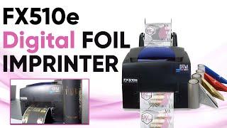 Digital Metallic Foil Label Printer