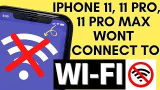 iPhone Wi-Fi Issues: 8 Ways to Fix that iPhone 11, 11 Pro or 11 Pro Max Won’t Connect to Wi-Fi