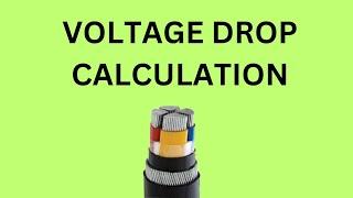 Voltage drop Calculation of the Cable | Voltage Drop | Cable Sizing