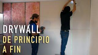 Instalación de Paneles de Yeso - Tutorial completo