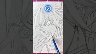 Which Giyu is Correct?  Drawing Giyu Tomioka | Demon Slayer #shorts