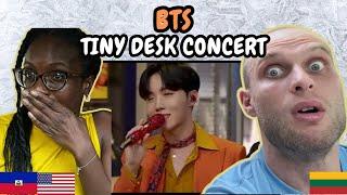 REACTION TO BTS: Tiny Desk (Home) Concert | FIRST TIME WATCHING