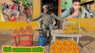 100 Samosa & Chachu Ne Roja Tod Diya Free Shop In Ramadan 2025 | #3 Roja | Hamza Sidhu