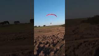 Paramotor take off and air footage!  #aviation #paraglider #flying #paramotor