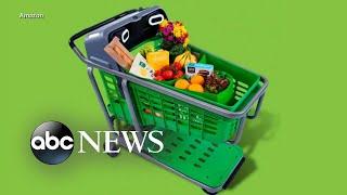 Amazon testing smart shopping carts at Boston-area Whole Foods l ABC News