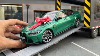 New BMW M3 Competition G80 Delivery 1/18 Scale | Minichamps | Diecast Model Car Unboxing