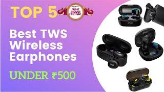 Best Tws Earphones Under ₹500 | Top 5 Wireless Earbuds | Rikdev Tech