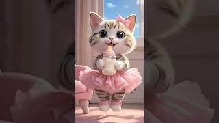 Cat Dance ️| Cute kitten #ai #cat #lovecats #cats#catvideos #funny #kittens #catlover 19042025A