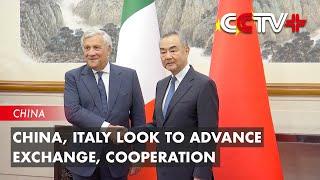 China, Italy Look to Advance Exchange, Cooperation