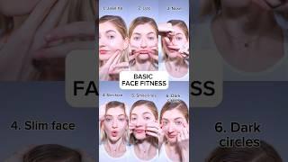 daily basic face fitness #facefitness #faceyoga #facialfitness #facialyoga