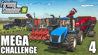 MEGA Equipment Challenge - Timelapse #4 | Farming Simulator 25