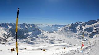 St. Moritz Lagalp (2959m): The steepest black slopes of the Engadin ski area 4K