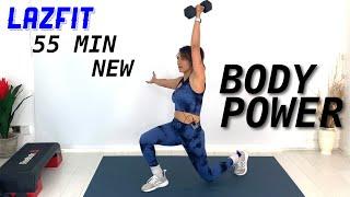 LAZFIT BODYPOWER 55 MIN TOTAL BODY STRENGTH WORKOUT