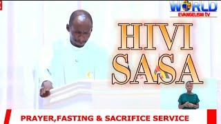 HIVI SASA.. Update on prayer & fasting with Ev. Ezekiel.