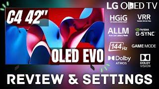 LG OLED EVO C4 42" Review - AI Changes Everything!