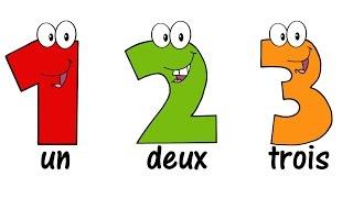  FRENCH Numbers Song 1-20  Compter jusqu'à 20  Comptine des Chiffres  Learn French