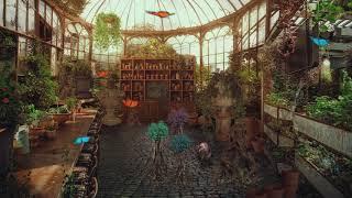 Herbology Classroom Greenhouse [ASMR] Harry Potter Ambience Relaxing nature sounds