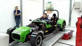 locost zx9r full power run on rolling road