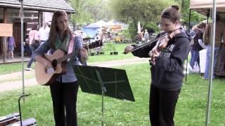 Old-Time Fiddle Medley-  Rachel and Elizabeth at Exchange Place