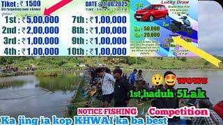 Best fishing competition Tang 1500/Baitiket,Kadon Haduh 10/Tylli ki Laks,5Lak,2Lak,1LaK,1Lak,1LakEtc
