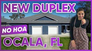 Brand New Duplex in Ocala, FL  NO HOA & NO Carpets!! ALL Appliances included!