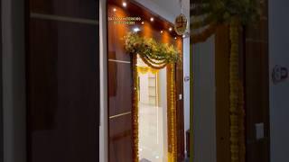 Main Door Design l 3BHK home interiors l Bachupally