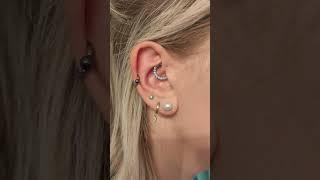 Daith Piercing using Industrial Strength Clicker  by Jabba @get-piercedltd Carlisle, Cumbria