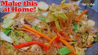 Pancit Sotanghon Guisado | The Secret of Cooking the best Pancit Guisado