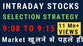 How to Earn ₹5,000 Daily with Intraday Trading (2025) | Stock Selection Strategy for Beginners
