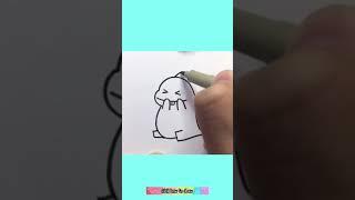 How to draw Little milk dragon roar  #drawing #draw I Chill how to draw