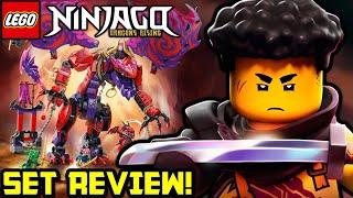 Weird, Creepy, Imperfect...  Ninjago Dragons Rising Thunderfang Dragon of Chaos Review! 71832