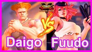 SFV Daigo [Guile] VS Fuudo [Poison]